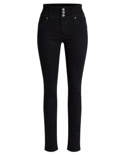 Moni - High Waist Power-Stretch Denim in Schwarz