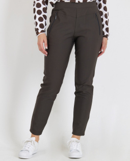 Bequeme Joggpants in Braun