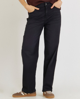 Jeanshose in Schwarz - Straight Leg