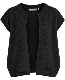 Kuschelweste in Schwarz