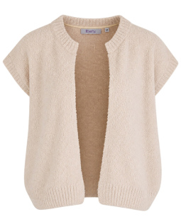 Kuschelweste in Creme