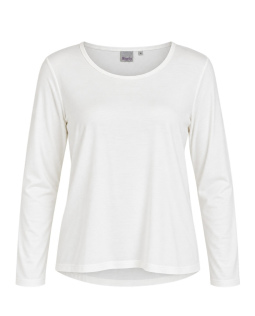 Basic-Shirt in Creme aus Modal