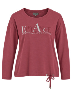 Langarmshirt in Beere - Elegance