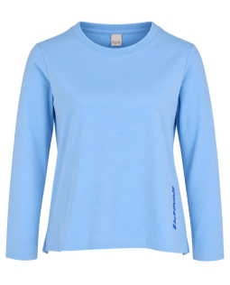 Shirt in Hellblau mit Schriftzug