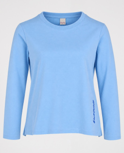 Shirt in Hellblau mit Schriftzug