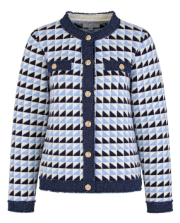 Strick Blazer mit Knöpfen