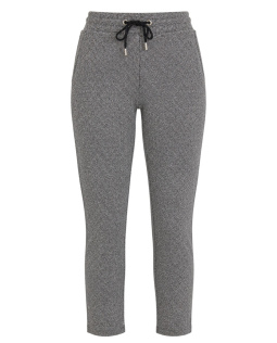 Joggpants in Grau mit Kordelzug