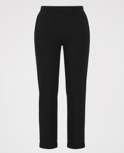 Warme Schlupfhose in Schwarz