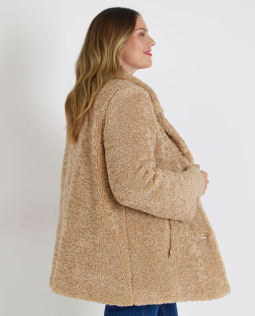 Oversize-Teddyjacke 