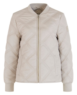 Kurze Jacke mit Steppmuster