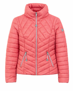 2-In-1 Steppjacke/ Weste in Coral