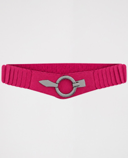 Elastischer Taillengürtel in Pink