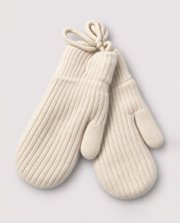 Fäustlinge mit Angora-Wolle