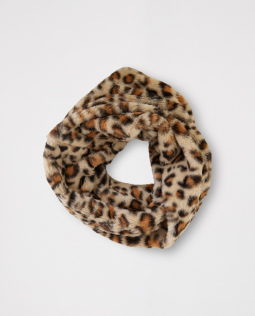 Weicher Loop mit Leodesign in Beige