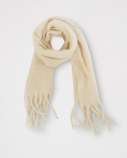 Kuschelweicher Winterschal in Creme