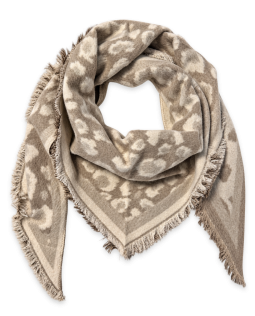Leo Dreieckstuch in Beige