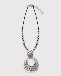 Kette in Silber mit Kreisanhänger
