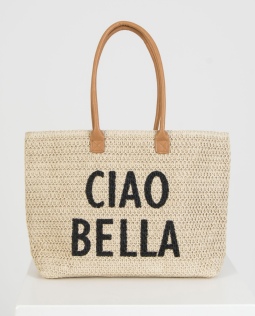 Shopper mit Ciao Bella-Druck