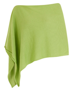 Strick Poncho in Grün
