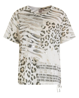 T-Shirt mit Leodruck