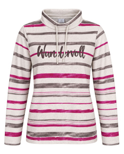 Gestreiftes Kuschelsweatshirt 