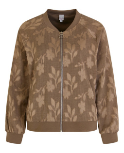 Blouson in Hellbraun mit Raglanärmeln