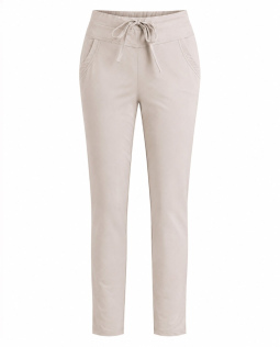 Schlichte Joggpants in Beige