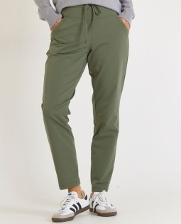 Schlichte Joggpants in Khaki