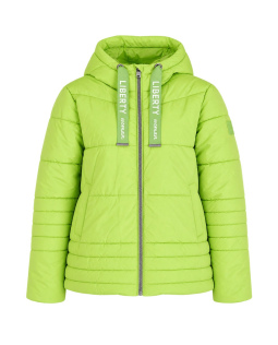 Neon Winterjacke mit Kapuze