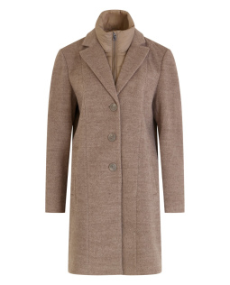 Wollmantel mit herausnehmbarem Westeneinsatz