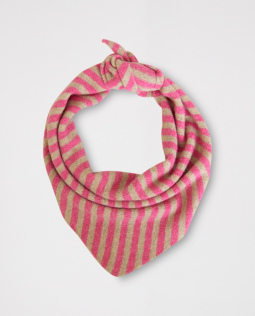 Minituch mit Streifen in Pink